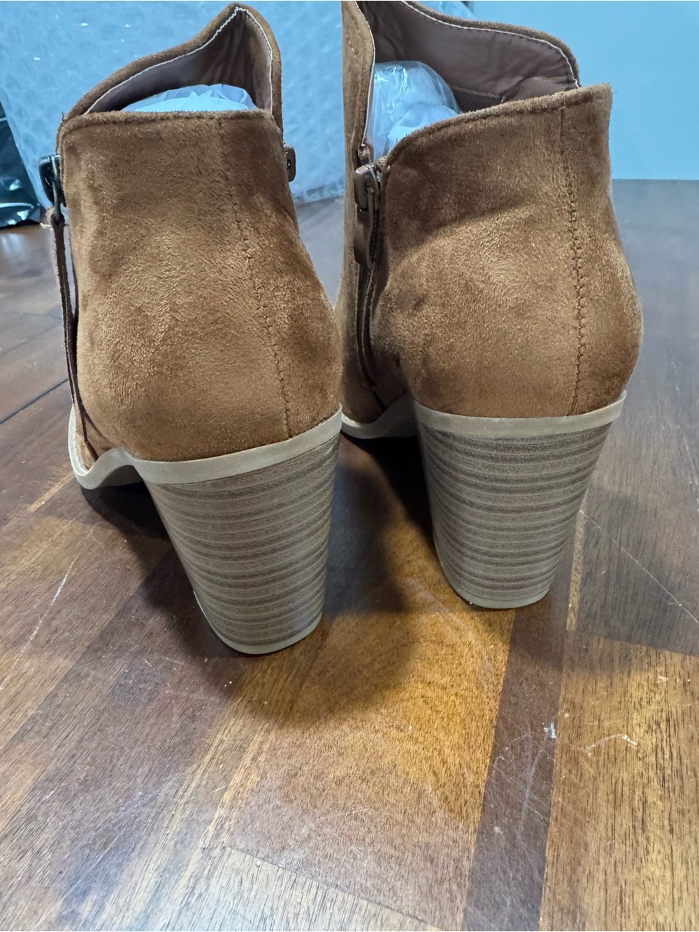 Top Moda Heeled Booties - Picture 6 of 6